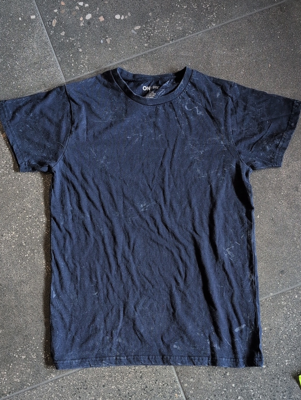 Kids Dark Navy Short-Sleeve Crew Tee